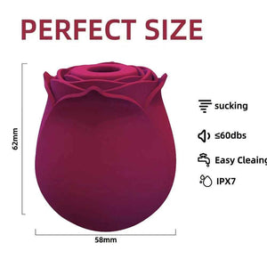 10 speeds Rose Sucking Sex Toy For Female Anniversary and Birthday Gift Massage Sucking, Sex Toy