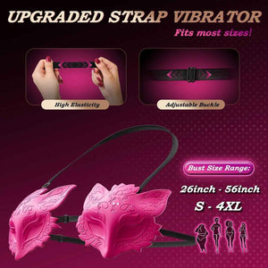 Nipple Vibrator Sex Toy Nipple Pasties Remote & 10 Vibration Clitoral Stimulator
