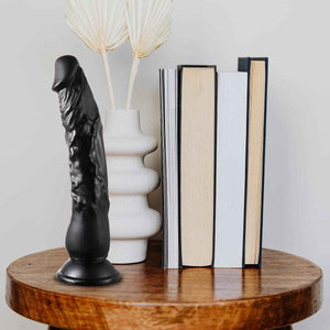 Realistic 9 inch Dildo with Suction Cup Feels Like Skin Clear Adult Sex Toys