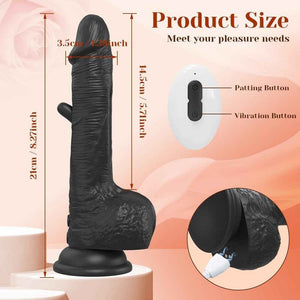 Flapping Dildo Vibrator for Women - App Control G Spot Vibrators with 9 Flapping
