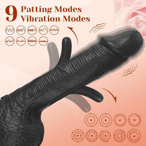 Flapping Dildo Vibrator for Women - App Control G Spot Vibrators with 9 Flapping