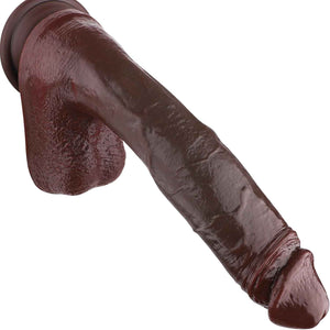 10 inch Curved Anal Dildo Sex Toys, Dual Silicone Thick BBC Dildos Sex toys in Uk