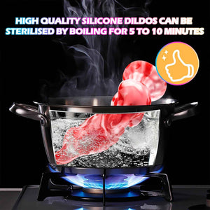 11.8 inch knotted Dildo Silicone Fantasy Monster Cock for Women Men Strap On