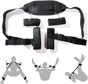 BDSM Bondage Sets Kit Harness Layout Position Silhouettes Adult Toy UK