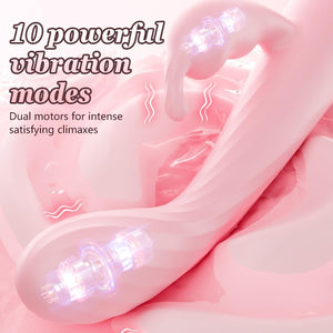 10 Powerful Vibration Modes Dual Motor System for Intense Pleasure Secrectluva