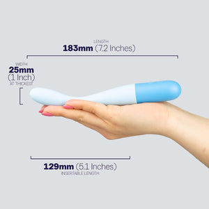 Durex Slim Vibrator Length And Width Dimensions Diagram Adult Toy UK