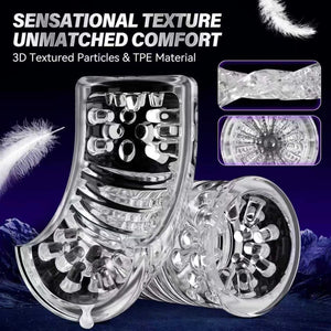 Sensational Texture Inner Sleeve Male Masturbator - Fast UK Delivery
