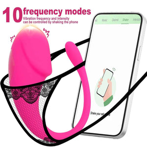 Wearable Bullet Egg Vibrator 10 Frequency Modes In Panties Cheap Adult Toy UK