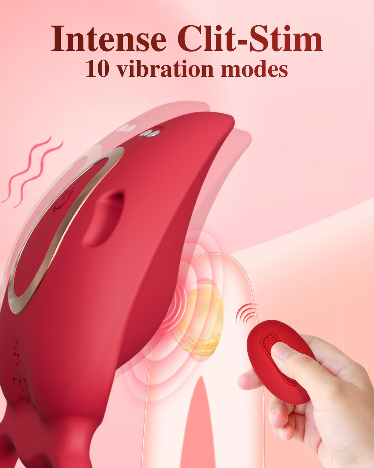Intense Clit Stimulator Vibrator with 10 Speed Modes Sex Toy