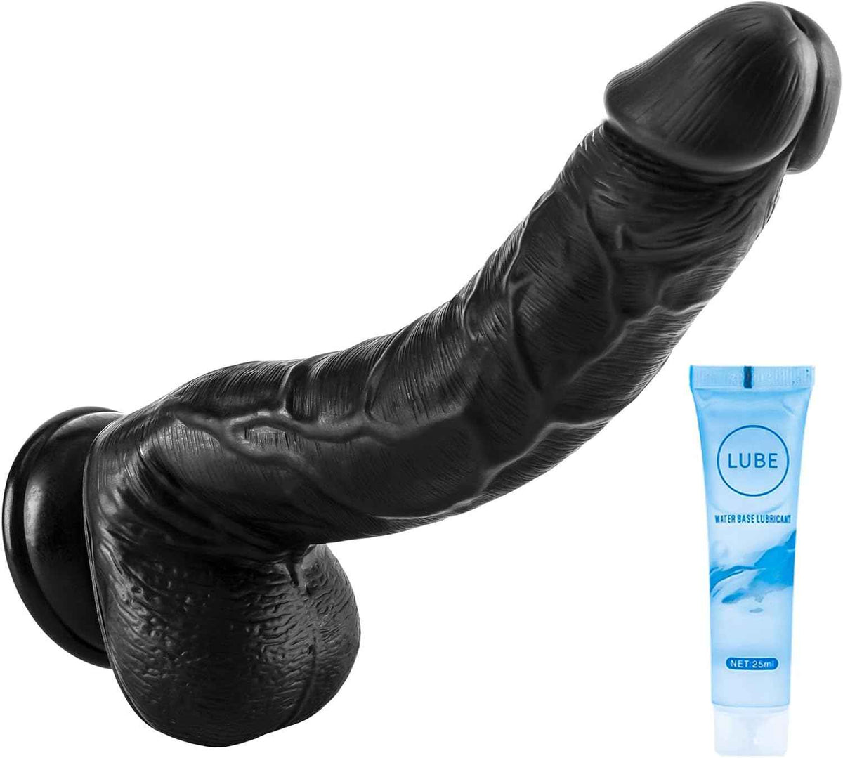 Black dildo 10.2 inches Adult Toy for women in uk