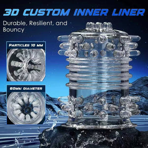 3D Custom Inner Liner Soft Silicone Male Masturbator Sleeve fast delivery uk