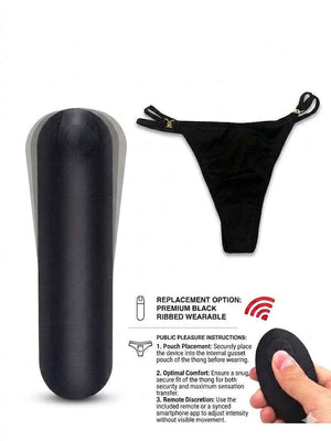 Vibrating Panties Wireless Remote Control Underwear Panties Women UK |UK] New