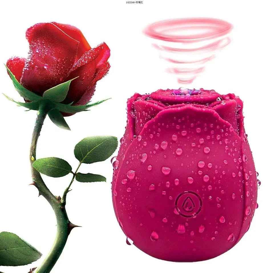 10 speeds Rose Sucking Sex Toy For Female Anniversary and Birthday Gift Massage Sucking, Sex Toy