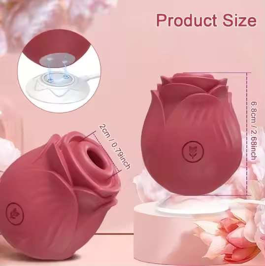10 speeds Rose Sucking Sex Toy For Female Anniversary and Birthday Gift Massage Sucking, Sex Toy