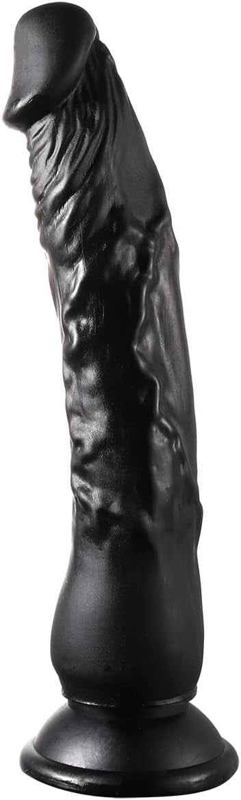 Realistic 9 inch Dildo with Suction Cup Feels Like Skin Clear Adult Sex Toys