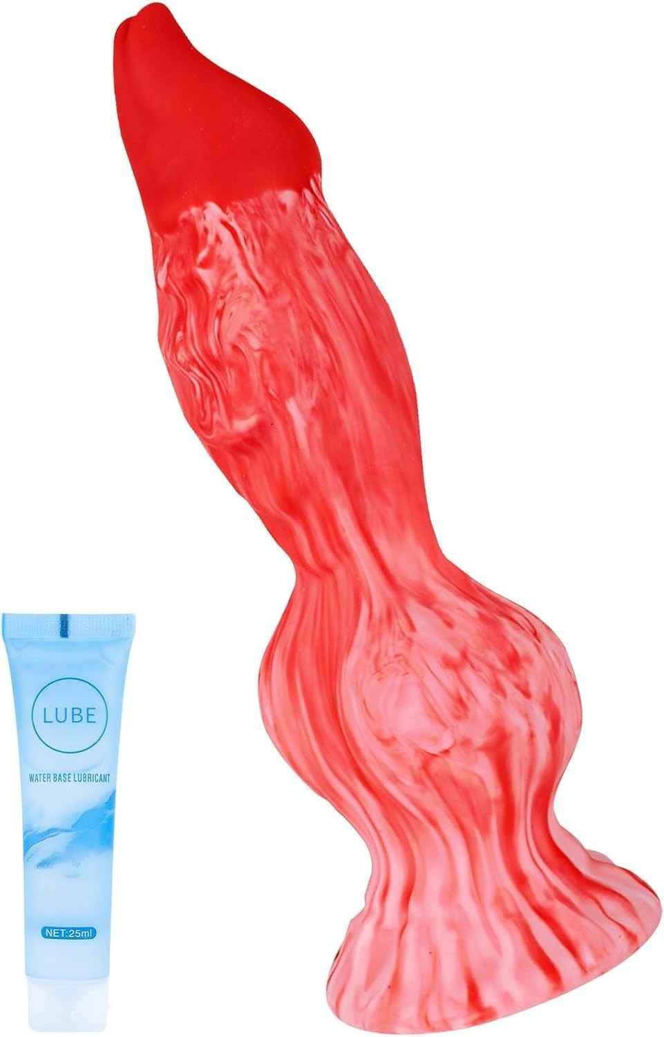 11.8 inch knotted Dildo Silicone Fantasy Monster Cock for Women Men  Strap On