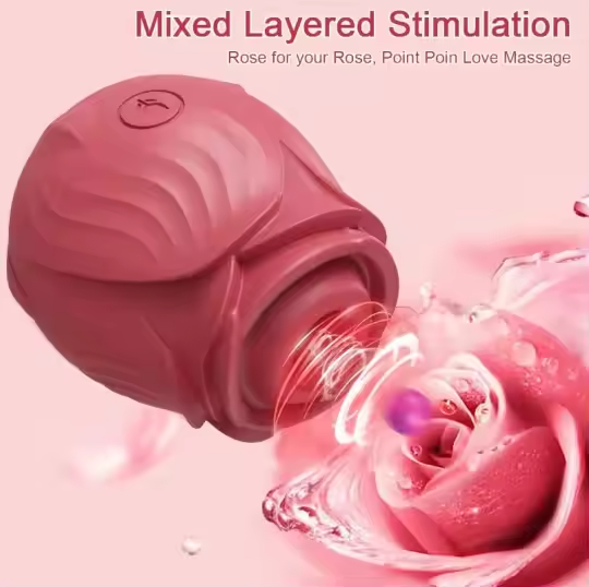 10 speeds Rose Sucking Sex Toy For Female Anniversary and Birthday Gift Massage Sucking, Sex Toy
