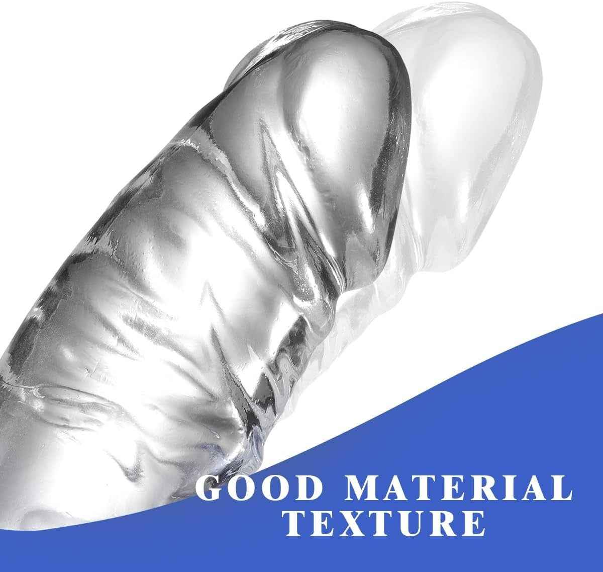 Strap on 8.6 inch Dildo with Harness, Wearable Realistic Silicone Dildo Adult