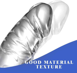 Strap on 8.6 inch Dildo with Harness, Wearable Realistic Silicone Dildo Adult