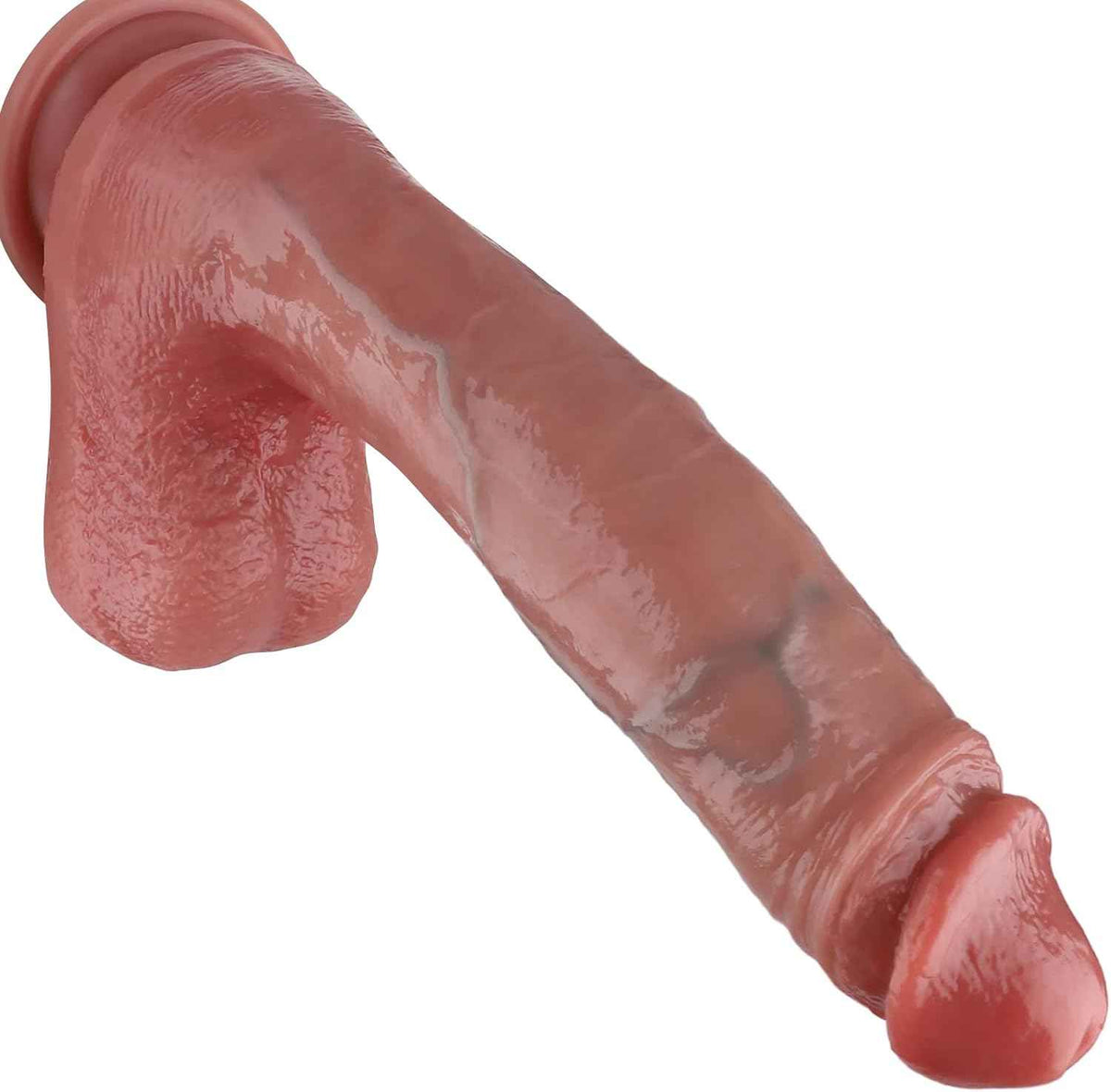 10 inch Curved Anal Dildo Sex Toys, Dual Silicone Thick BBC Dildos Sex toys in Uk