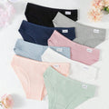 8pcs Women Underwear, Comfortable Soft And Skin-Friendly