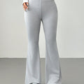 PETITE Solid Skinny Flare Leg Pant