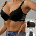 Sexy Push-Up Lace Bra – Women’s Underwire Backless Crop Top Bra