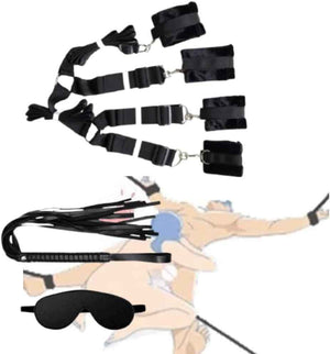 Adult Sex Toys BDSM Bondage Set Padded Straps Cuffs Quality UK