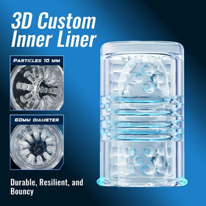 Rechargeable Automatic Male Masturbator Inner Chamber and Texture - SecretLuva