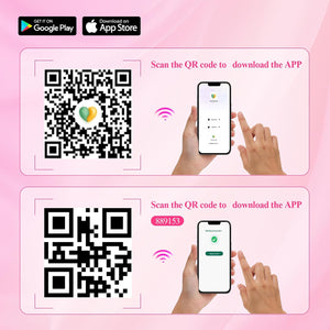 App Controlled Scan QR Code to Download App on Google Play and Apple App Store for Wireless Control