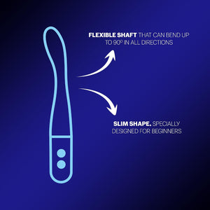 Durex Slim Vibrator Flexible Shaft Beginner Friendly Design Adult Toy