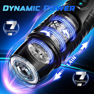 7 Thrusting and Rotating Modes Automatic Male Stroker UK