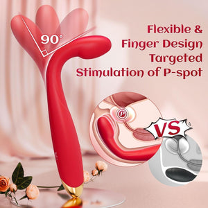 Flexible 90 Degree Curved P Spot Stimulator Vibrator Cheap Sex Toy UK Delivery