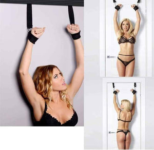 Hanging BDSM Wrist Cuffs Door Frame Restraints Model Cheap Adult Toy UK