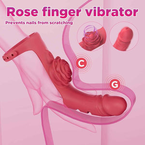 Rose fingering vibrator clitoris g spot stimulation guide Sex Toys in Uk, Cheap Sex Toys in Uk, Fast Delivery in UK
