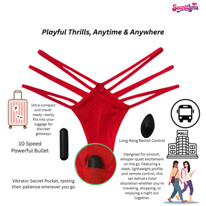Vibrating Panties Wireless Remote Control Playful Thrills Women Adult Toy UK