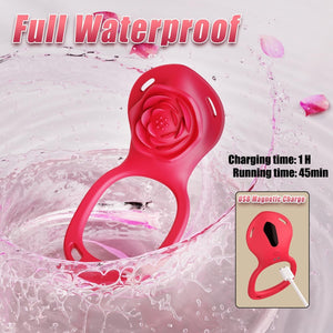 Waterproof Rose Panty Vibrator USB Magnetic Charging Cheap Sex Toy UK