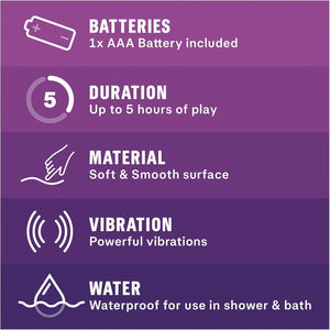 Smooth Waterproof Silicone Bullet Vibrator Massager Cheap Sex Toy UK