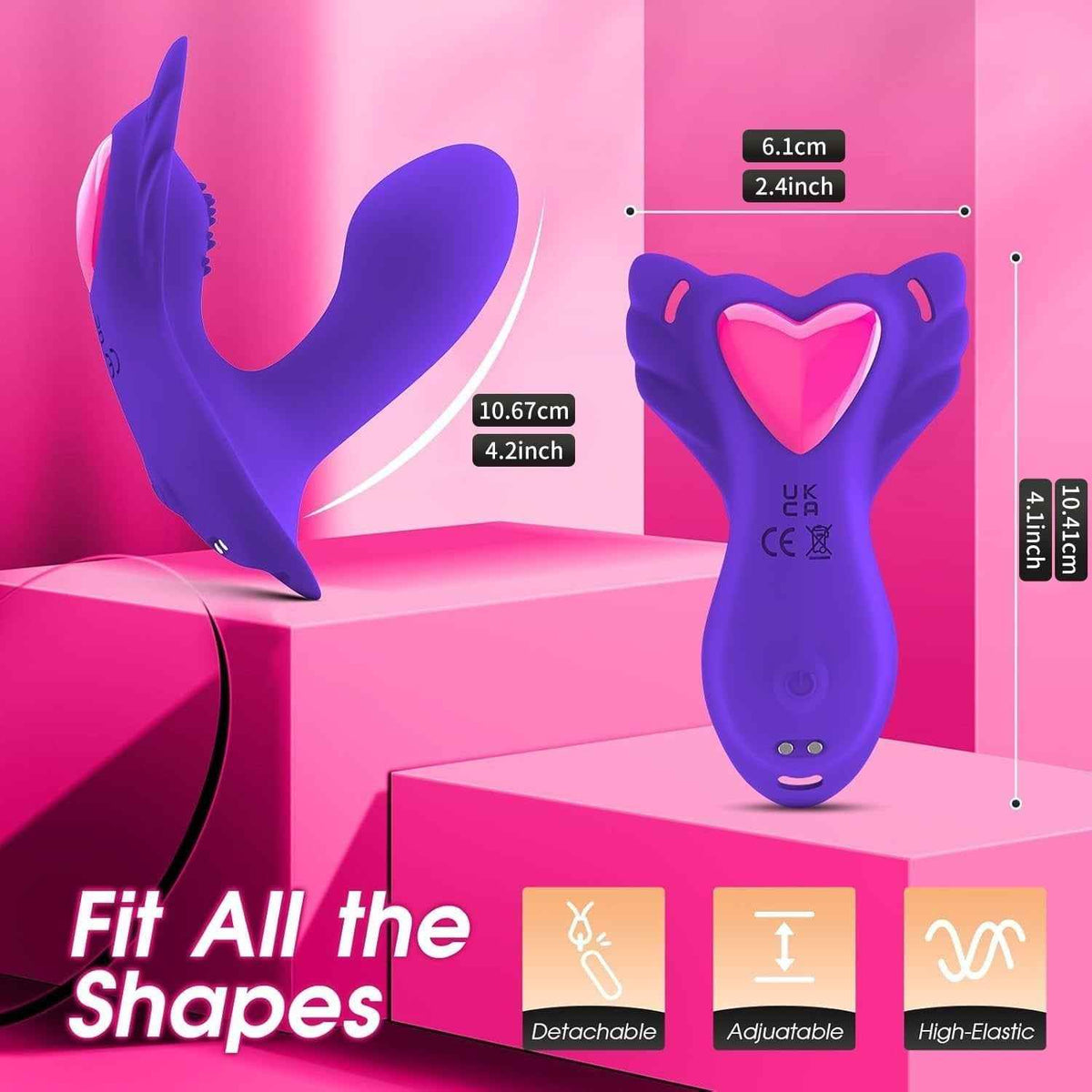 Wearable Vibrator G Spot Dildo Dimensions Fit All Shapes Cheap Adult Toy UK